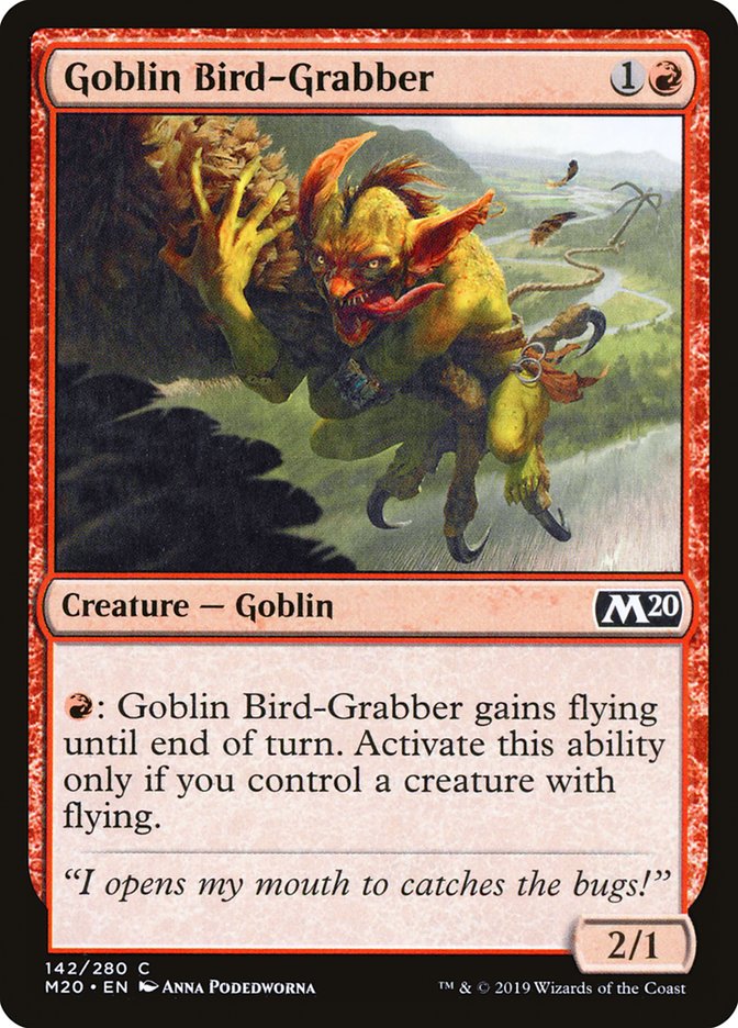 Goblin Bird-Grabber [Core Set 2020] | Play N Trade Winnipeg