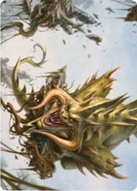 Canopy Baloth Art Card [Zendikar Rising Art Series] | Play N Trade Winnipeg