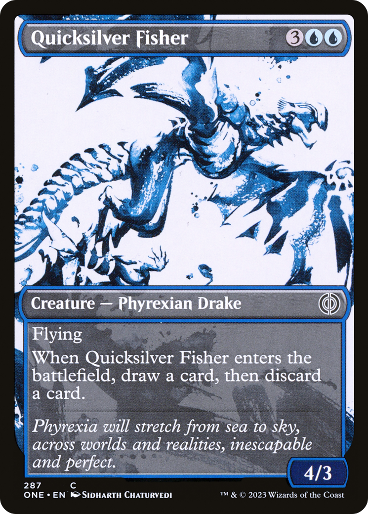 Quicksilver Fisher (Showcase Ichor) [Phyrexia: All Will Be One] | Play N Trade Winnipeg