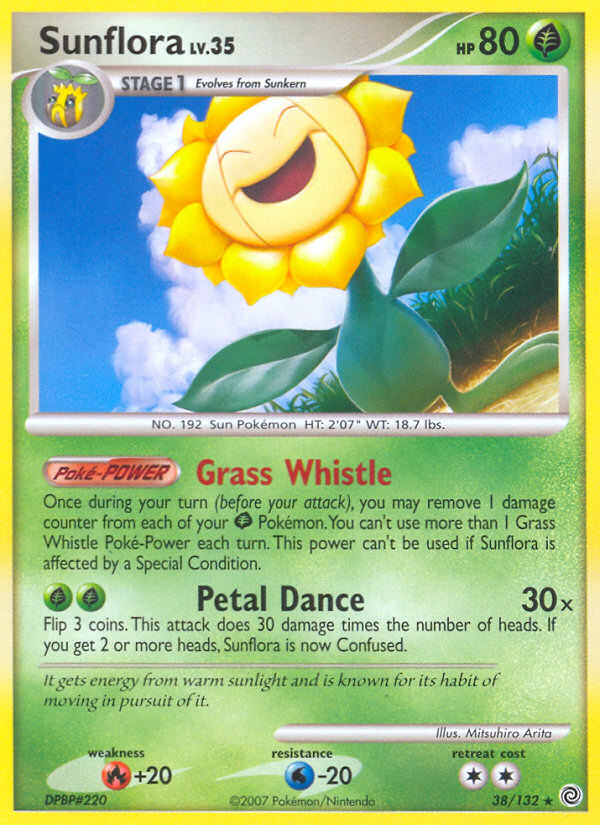 Sunflora (38/132) [Diamond & Pearl: Secret Wonders] | Play N Trade Winnipeg