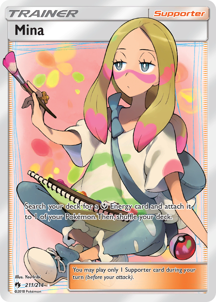 Mina (211/214) [Sun & Moon: Lost Thunder] | Play N Trade Winnipeg