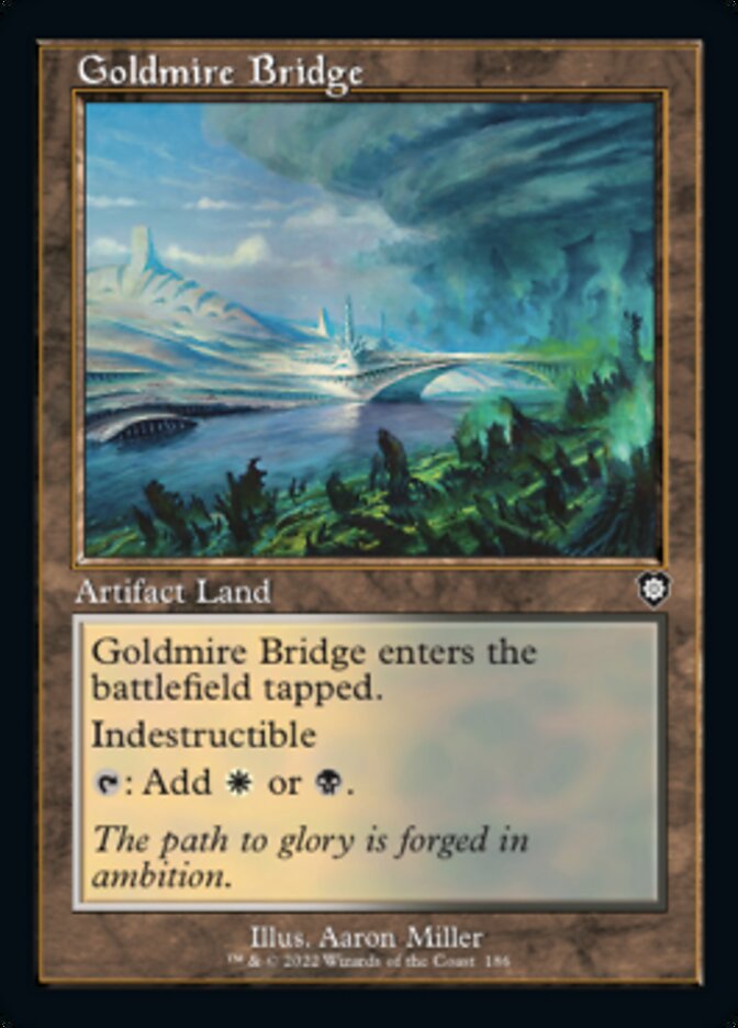 Goldmire Bridge (Retro) [The Brothers' War Commander] | Play N Trade Winnipeg
