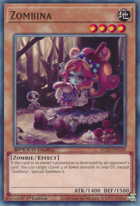 Zombina [SGX3-ENC09] Common | Play N Trade Winnipeg