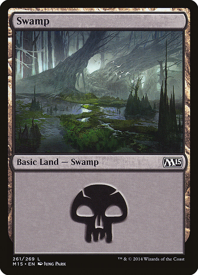 Swamp (261) [Magic 2015] | Play N Trade Winnipeg