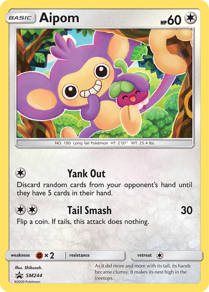 Aipom (SM244) [Sun & Moon: Black Star Promos] | Play N Trade Winnipeg