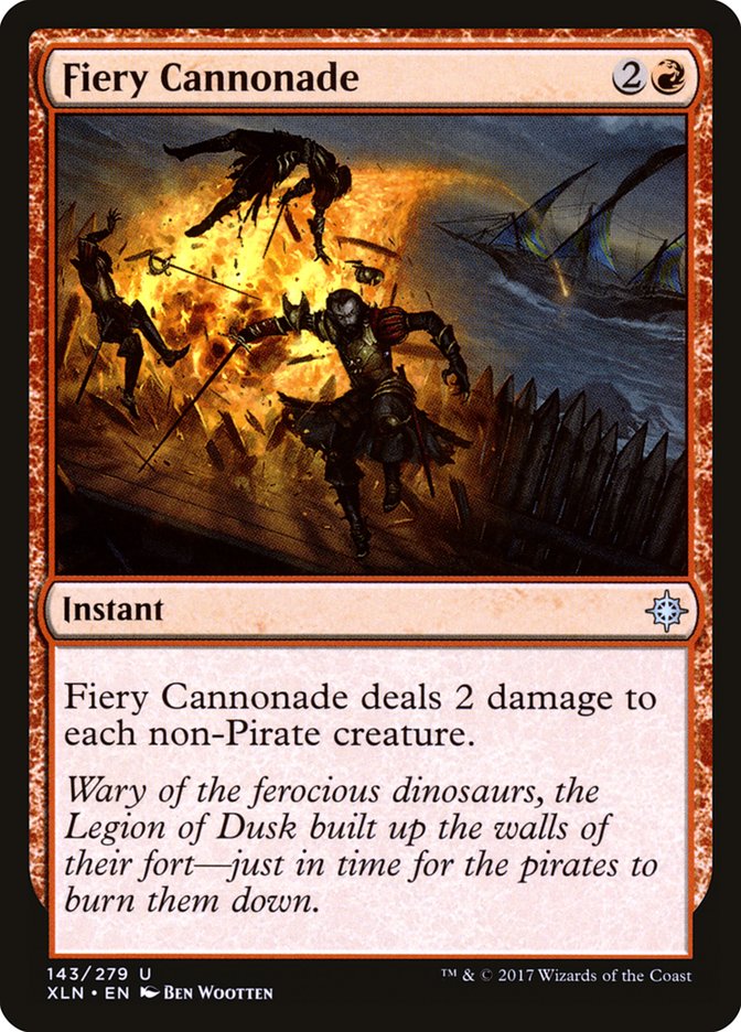 Fiery Cannonade [Ixalan] | Play N Trade Winnipeg