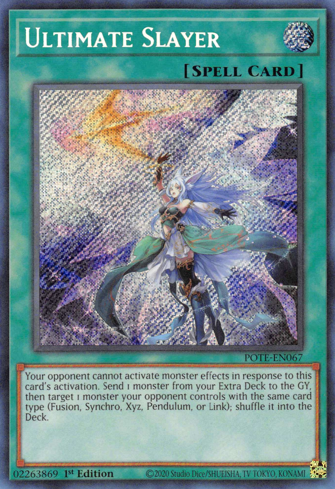 Ultimate Slayer [POTE-EN067] Secret Rare | Play N Trade Winnipeg