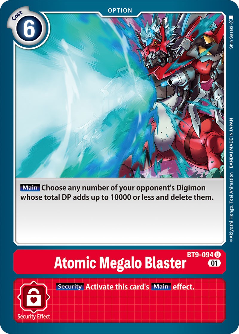 Atomic Megalo Blaster [BT9-094] [X Record] | Play N Trade Winnipeg