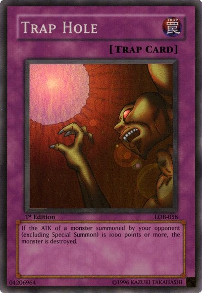 Trap Hole [LOB-058] Super Rare | Play N Trade Winnipeg