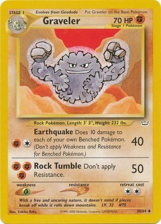 Graveler (30/64) [Neo Revelation Unlimited] | Play N Trade Winnipeg