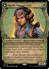 Huatli, Poet of Unity // Roar of the Fifth People (Showcase) [The Lost Caverns of Ixalan] | Play N Trade Winnipeg