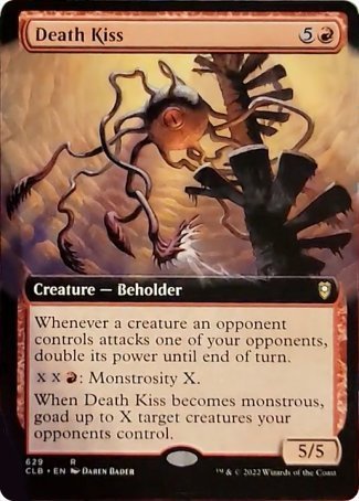 Death Kiss (Extended Art) [Commander Legends: Battle for Baldur's Gate] | Play N Trade Winnipeg