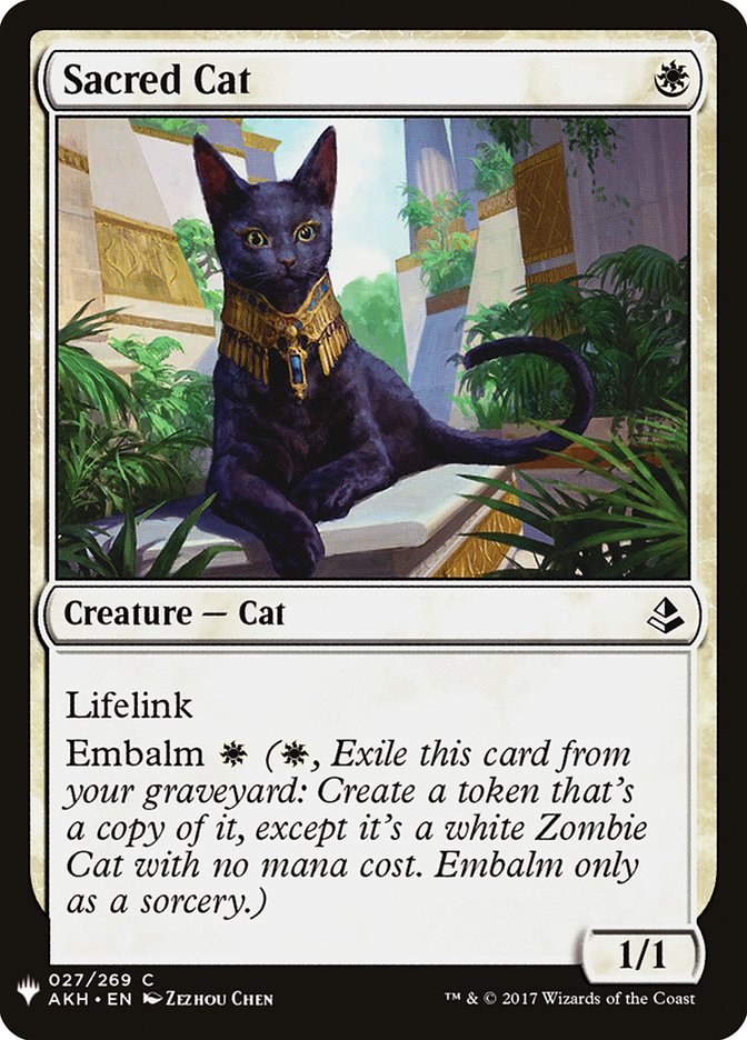 Sacred Cat [Mystery Booster] | Play N Trade Winnipeg