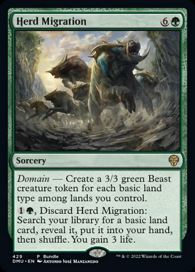 Herd Migration (Bundle) [Dominaria United] | Play N Trade Winnipeg