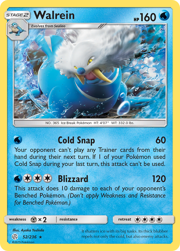 Walrein (52/236) [Sun & Moon: Cosmic Eclipse] | Play N Trade Winnipeg