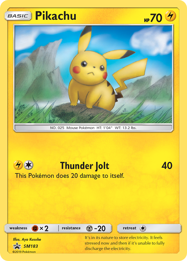 Pikachu (SM183) [Sun & Moon: Black Star Promos] | Play N Trade Winnipeg