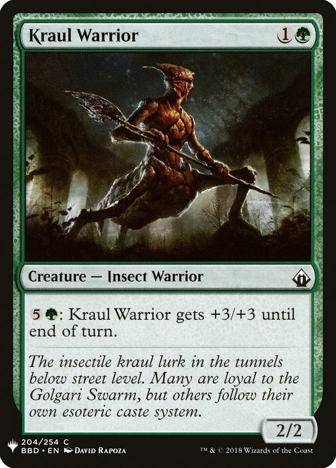 Kraul Warrior [Mystery Booster] | Play N Trade Winnipeg