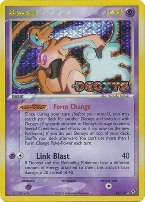 Deoxys (16/107) (Stamped) [EX: Deoxys] | Play N Trade Winnipeg