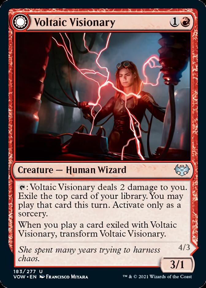 Voltaic Visionary // Volt-Charged Berserker [Innistrad: Crimson Vow] | Play N Trade Winnipeg