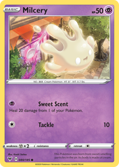 Milcery (080/185) [Sword & Shield: Vivid Voltage] | Play N Trade Winnipeg
