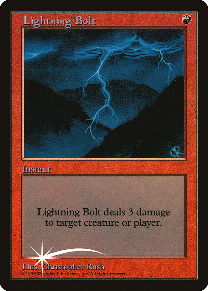 Lightning Bolt [Judge Gift Cards 1998] | Play N Trade Winnipeg