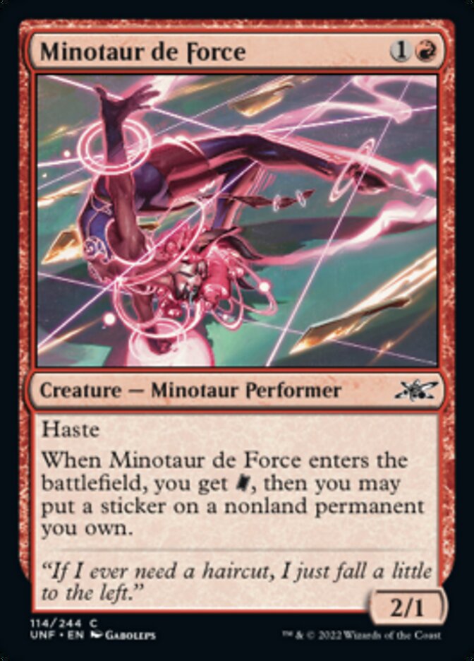 Minotaur de Force [Unfinity] | Play N Trade Winnipeg