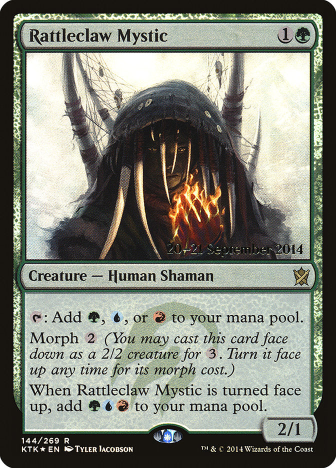 Rattleclaw Mystic  [Khans of Tarkir Prerelease Promos] | Play N Trade Winnipeg