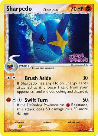 Sharpedo (53/110) (Delta Species) (Stamped) [EX: Holon Phantoms] | Play N Trade Winnipeg