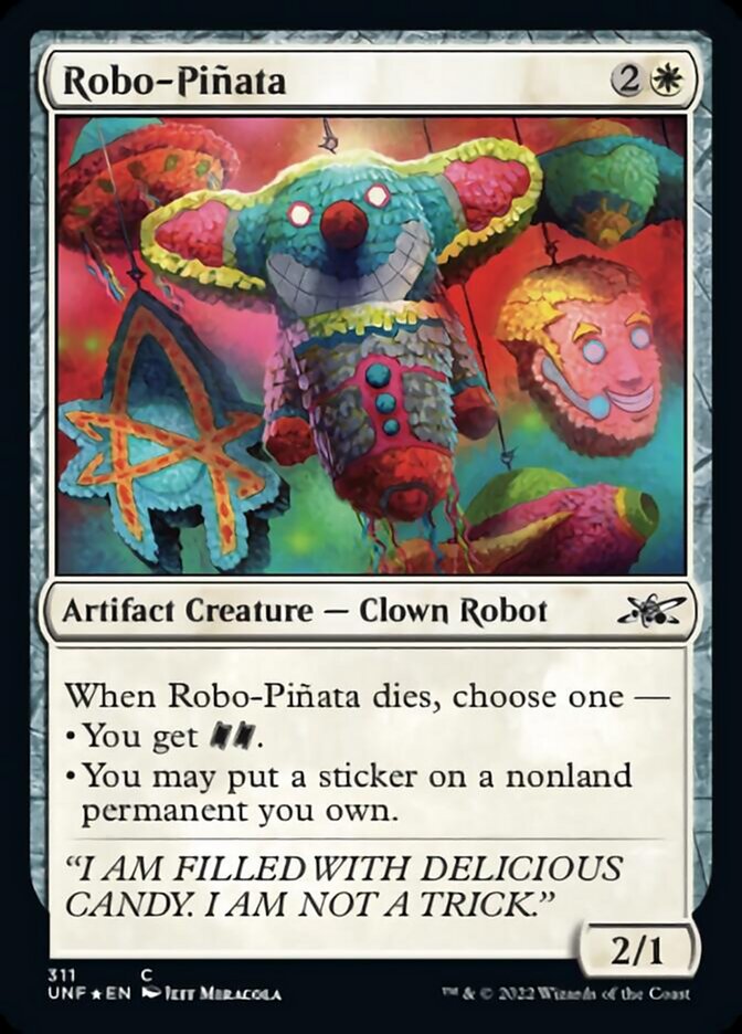 Robo-Pinata (Galaxy Foil) [Unfinity] | Play N Trade Winnipeg