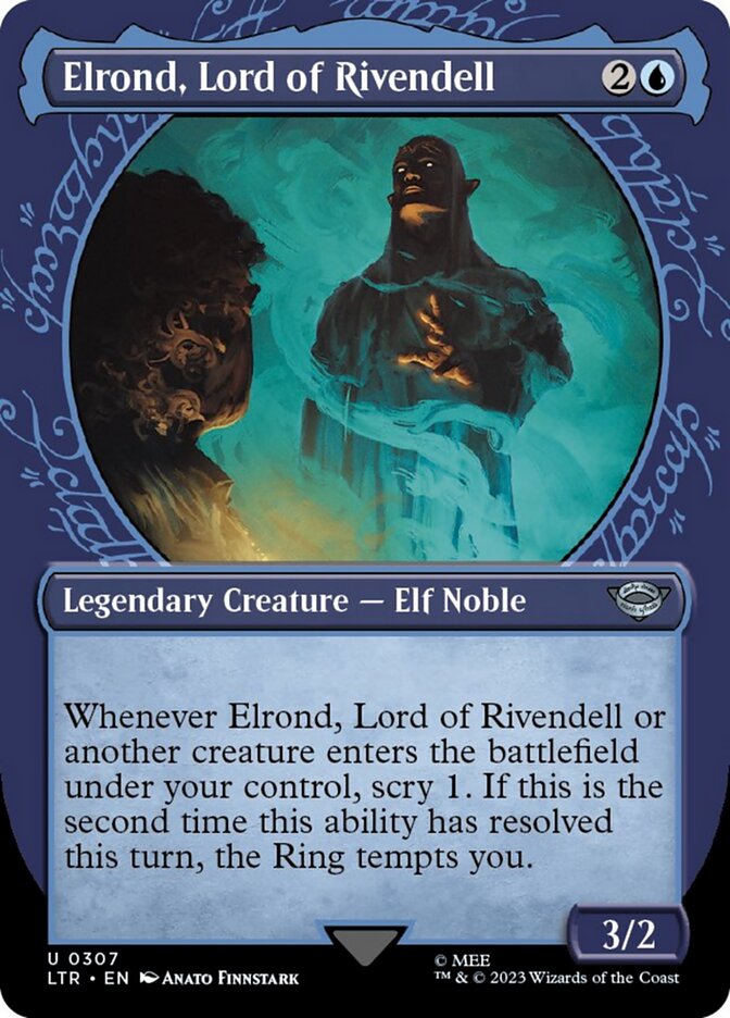 Elrond, Lord of Rivendell (Showcase Ring Frame) [The Lord of the Rings: Tales of Middle-Earth] | Play N Trade Winnipeg