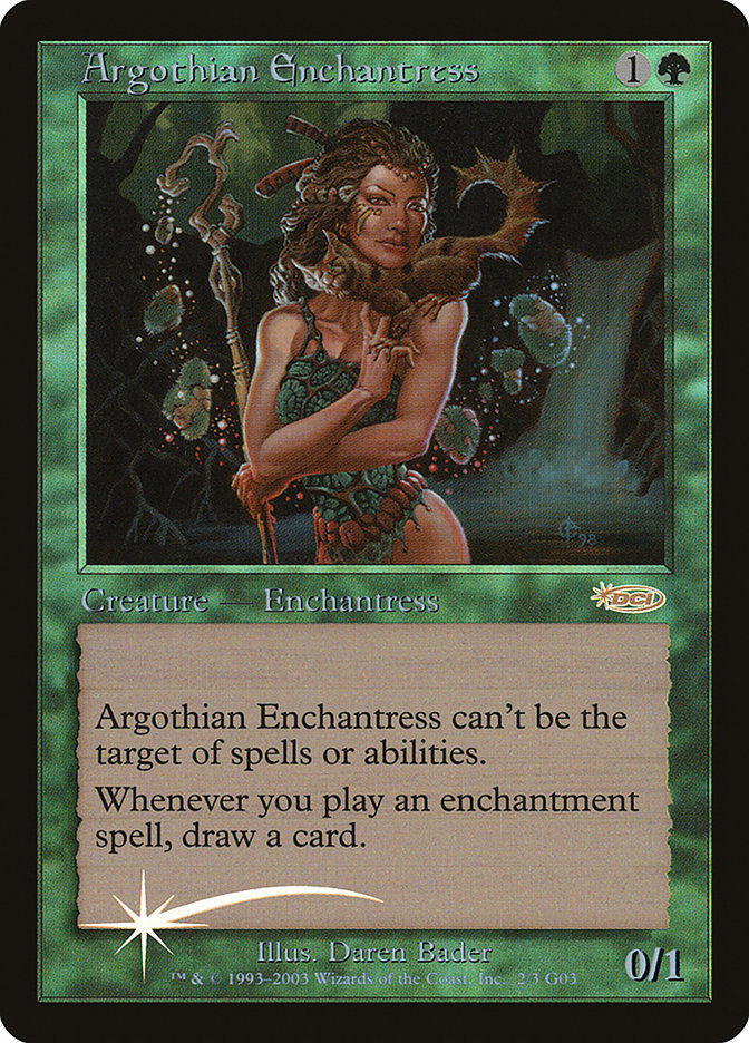 Argothian Enchantress [Judge Gift Cards 2003] | Play N Trade Winnipeg