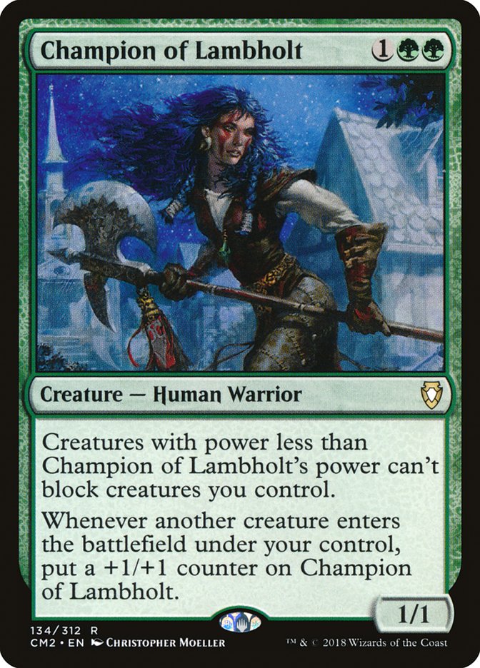 Champion of Lambholt [Commander Anthology Volume II] | Play N Trade Winnipeg