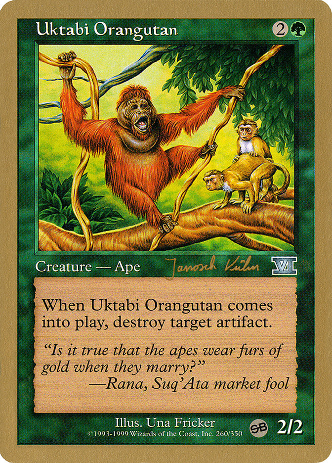 Uktabi Orangutan (Janosch Kuhn) (SB) [World Championship Decks 2000] | Play N Trade Winnipeg