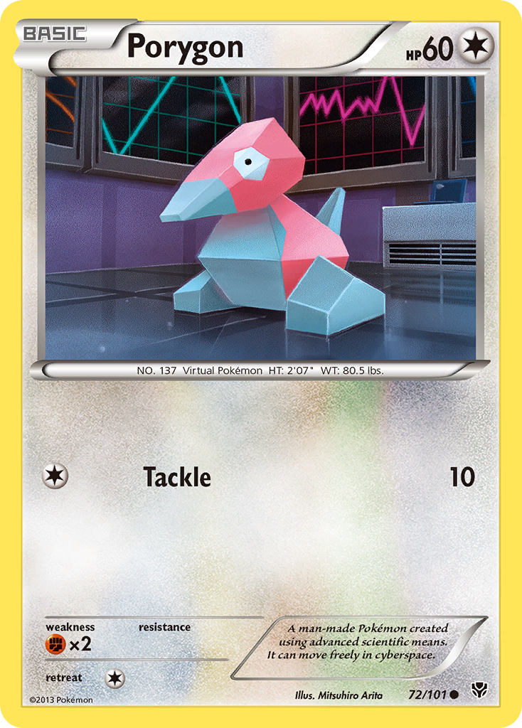 Porygon (72/101) [Black & White: Plasma Blast] | Play N Trade Winnipeg