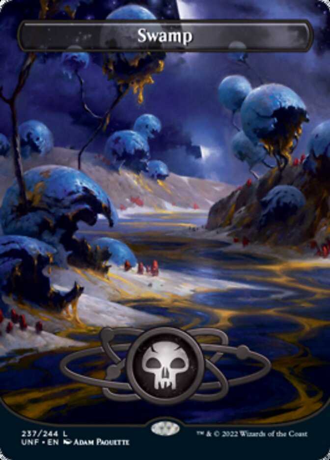 Swamp (237) (Planetary Space-ic Land) [Unfinity] | Play N Trade Winnipeg