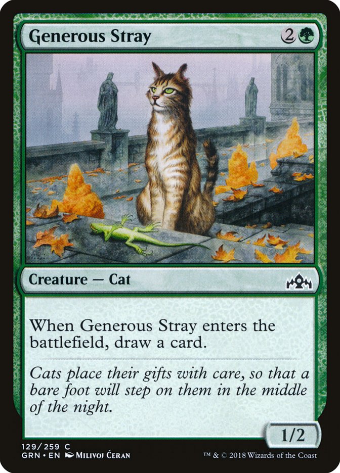 Generous Stray [Guilds of Ravnica] | Play N Trade Winnipeg