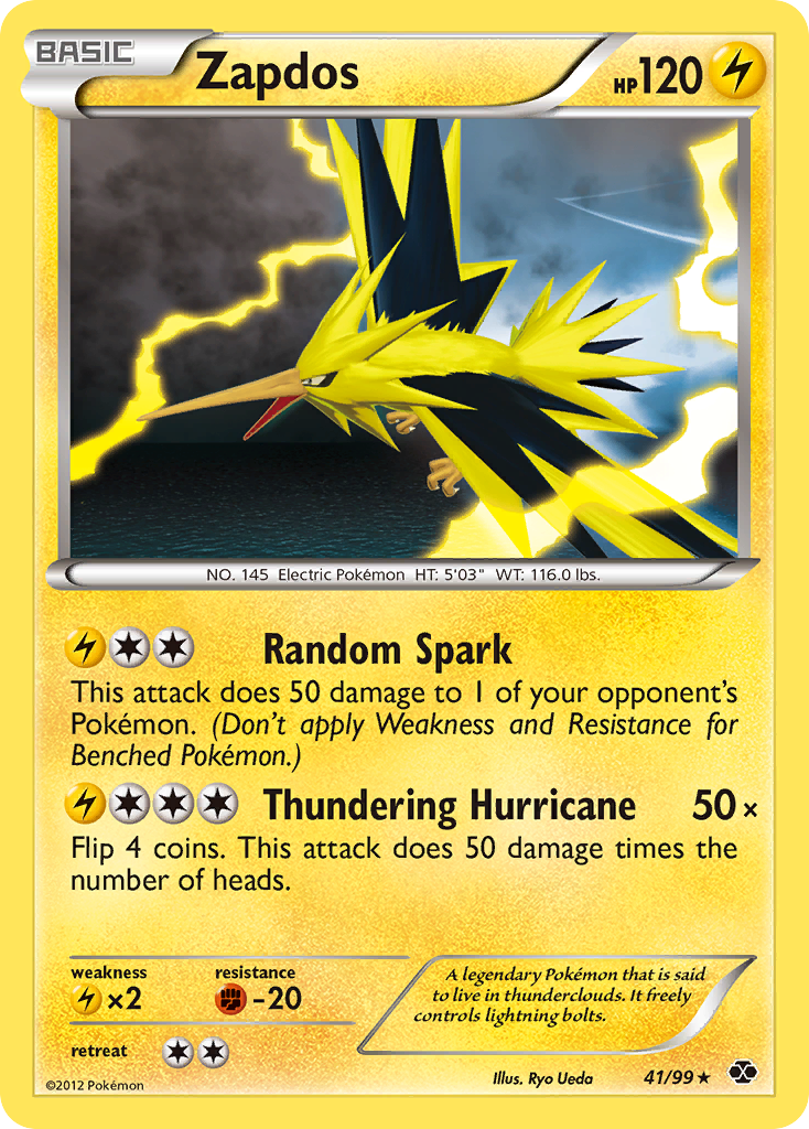 Zapdos (41/99) [Black & White: Next Destinies] | Play N Trade Winnipeg