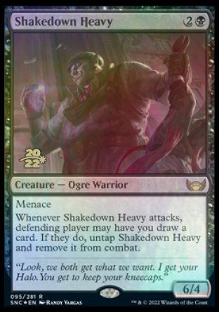 Shakedown Heavy [Streets of New Capenna Prerelease Promos] | Play N Trade Winnipeg