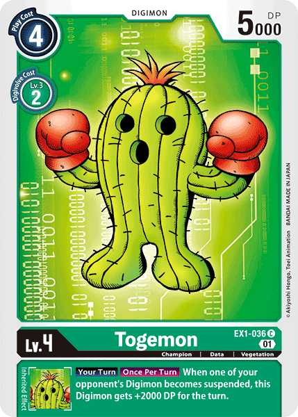 Togemon [EX1-036] [Classic Collection] | Play N Trade Winnipeg