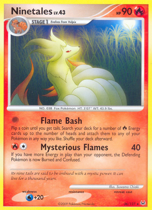 Ninetales (36/127) [Platinum: Base Set] | Play N Trade Winnipeg