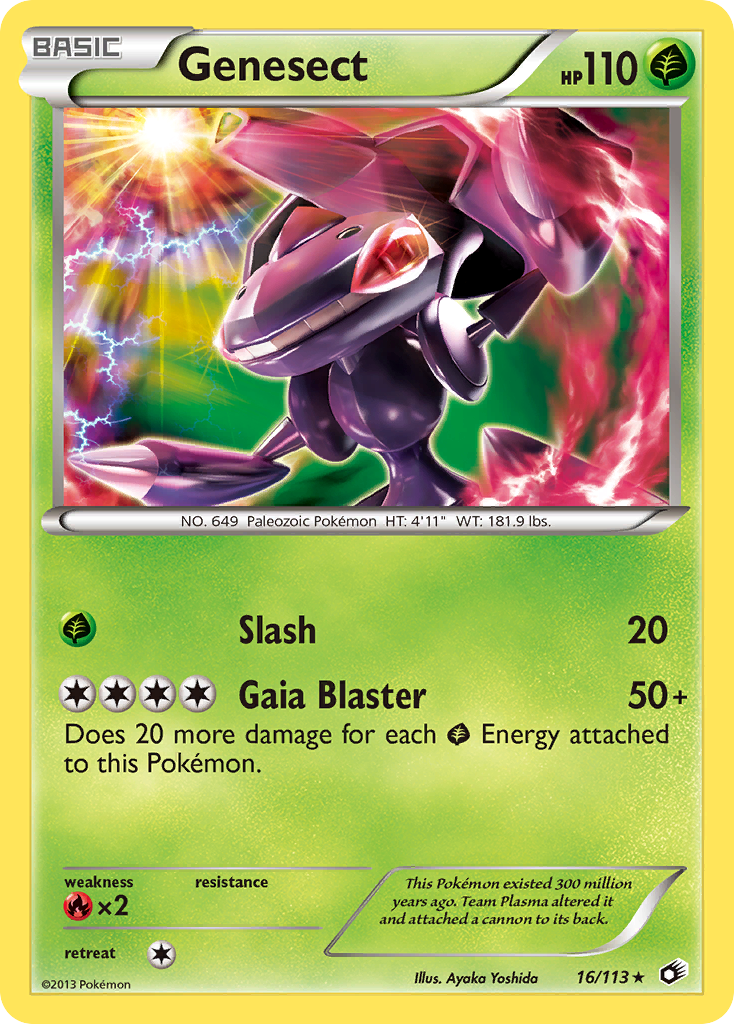 Genesect (16/113) [Black & White: Legendary Treasures] | Play N Trade Winnipeg