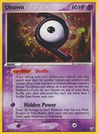 Unown (Z) (Z/28) [EX: Unseen Forces] | Play N Trade Winnipeg