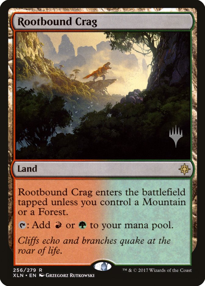 Rootbound Crag (Promo Pack) [Ixalan Promos] | Play N Trade Winnipeg