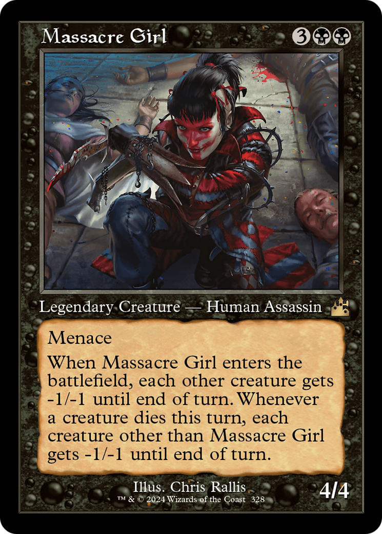 Massacre Girl (Retro) [Ravnica Remastered] | Play N Trade Winnipeg