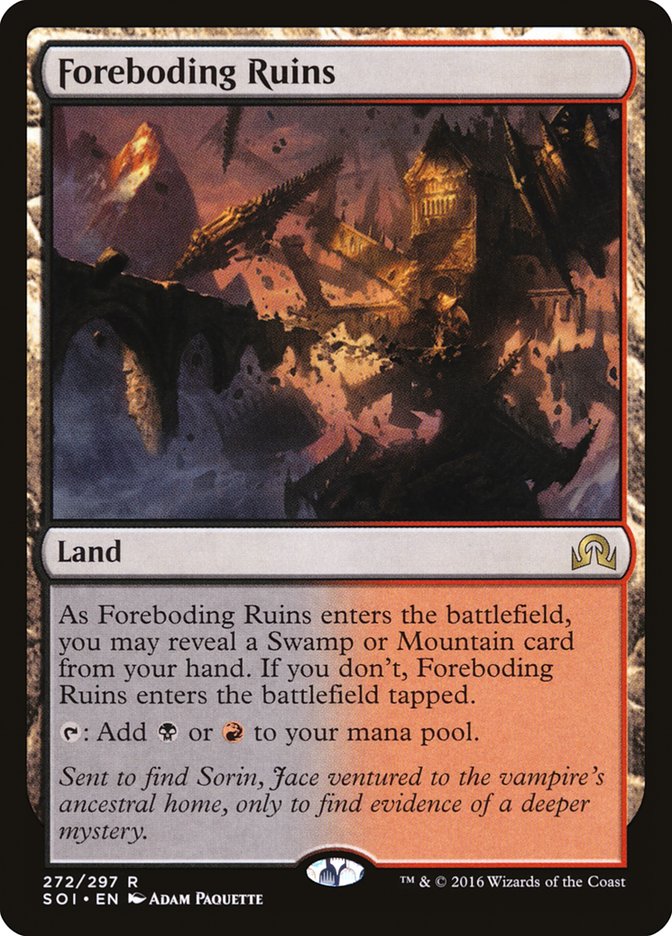 Foreboding Ruins [Shadows over Innistrad] | Play N Trade Winnipeg