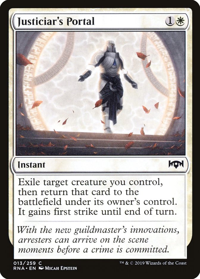 Justiciar's Portal [Ravnica Allegiance] | Play N Trade Winnipeg