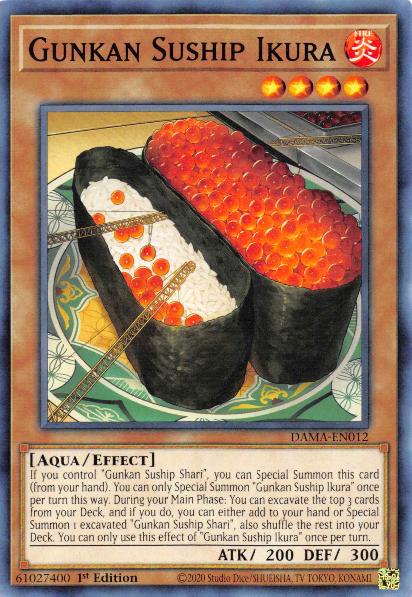 Gunkan Suship Ikura [DAMA-EN012] Common | Play N Trade Winnipeg