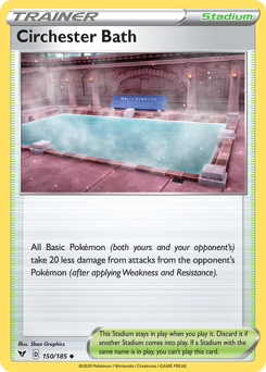 Circhester Bath (150/185) [Sword & Shield: Vivid Voltage] | Play N Trade Winnipeg