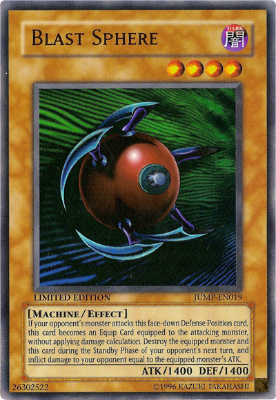 Blast Sphere [JUMP-EN019] Ultra Rare | Play N Trade Winnipeg