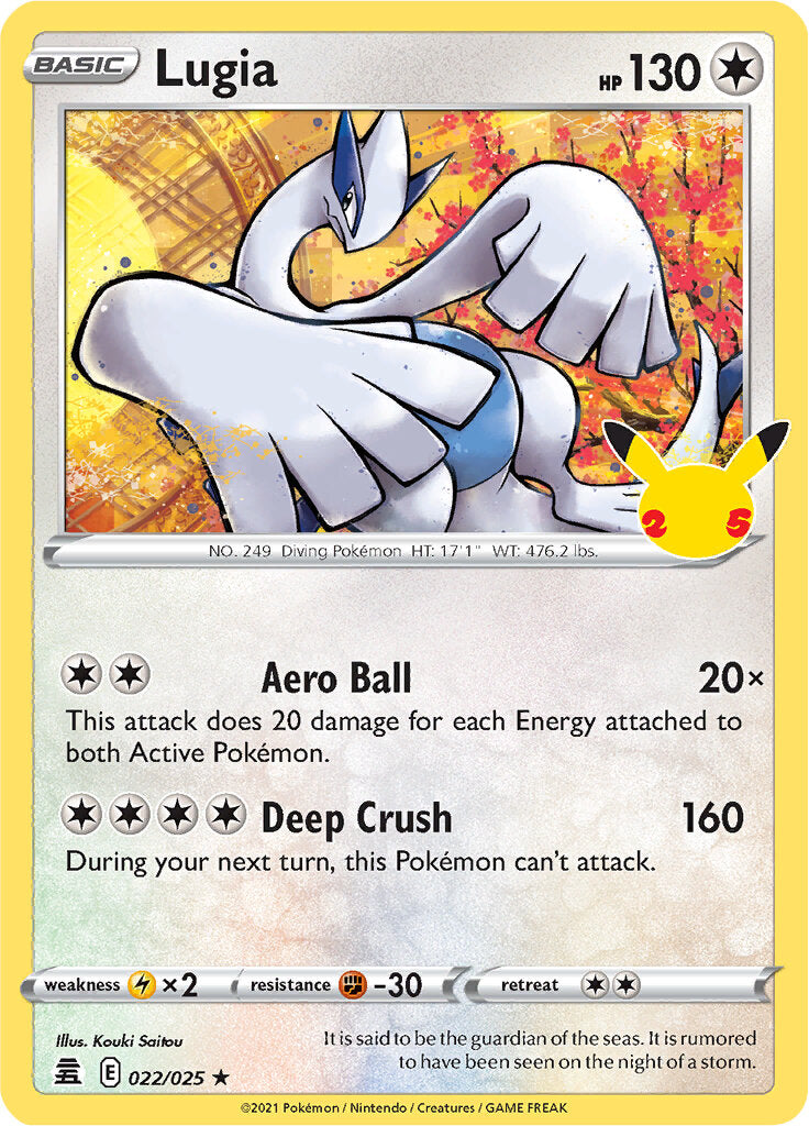 Lugia (022/025) [Celebrations: 25th Anniversary] | Play N Trade Winnipeg